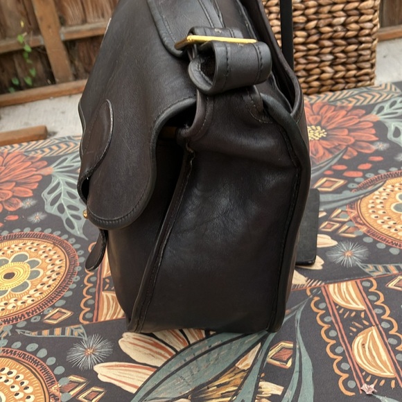 Vintage Coach No. 699-6918 Black Musette Briefcase Made in NY - Picture 3 of 11